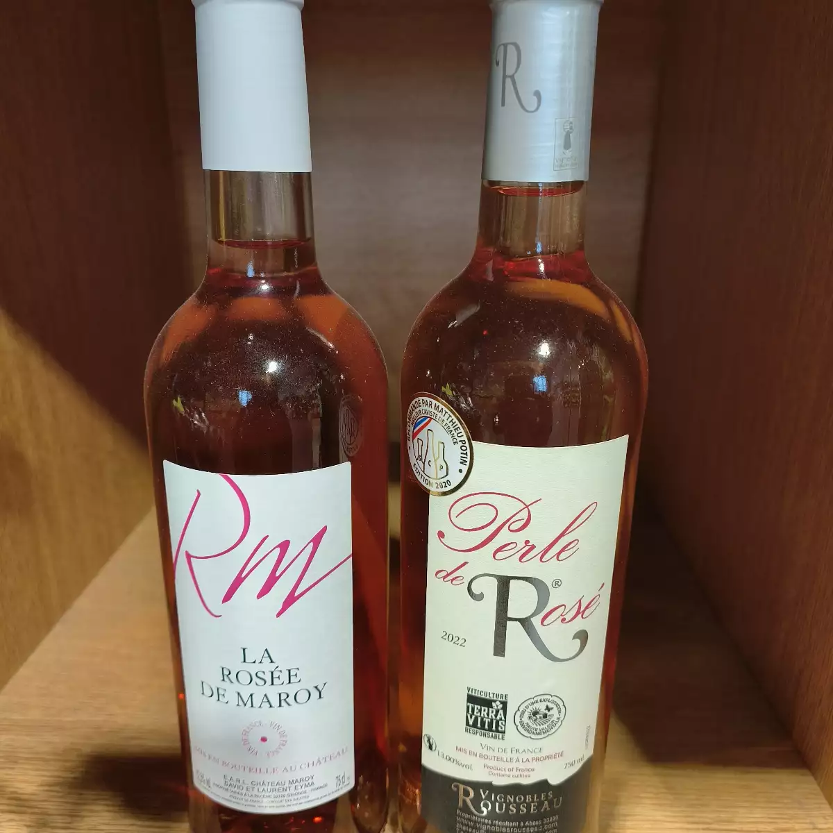 Vin rosé La rosée de Maroy