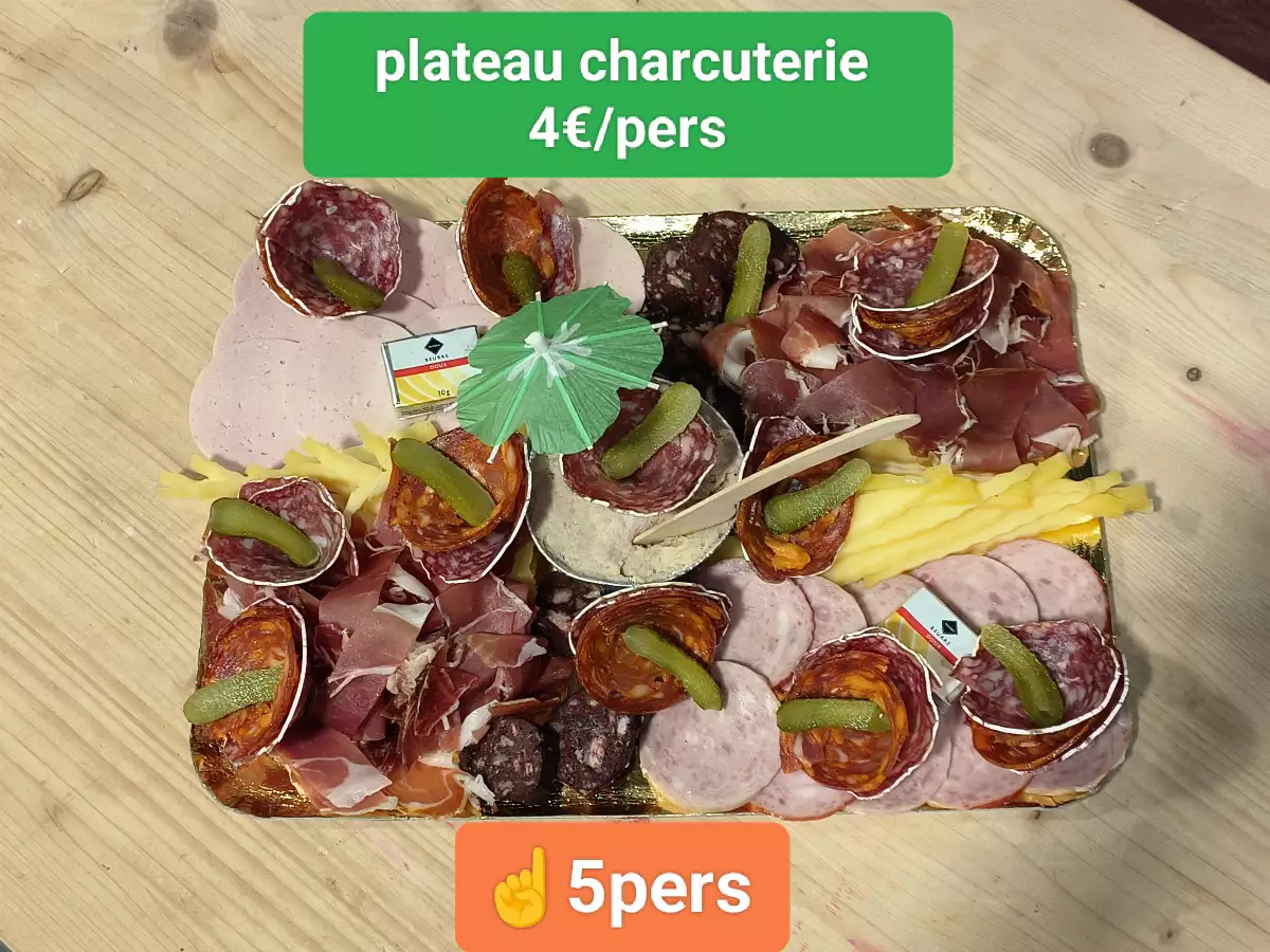 Plateau charcuterie