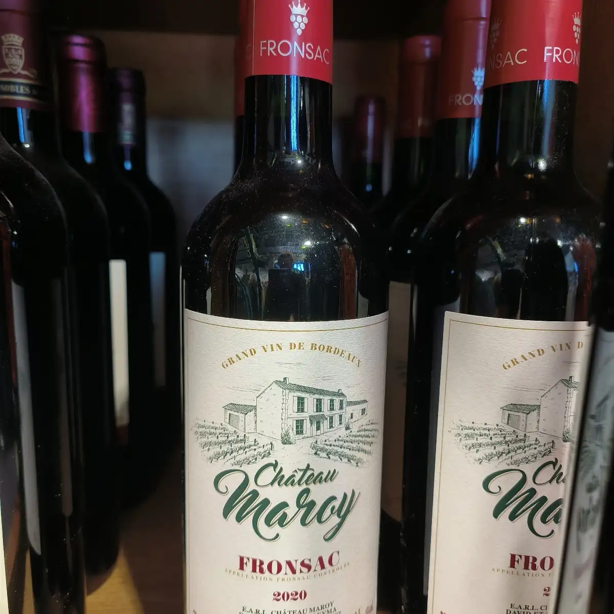 Vin rouge Château MAROY 2020