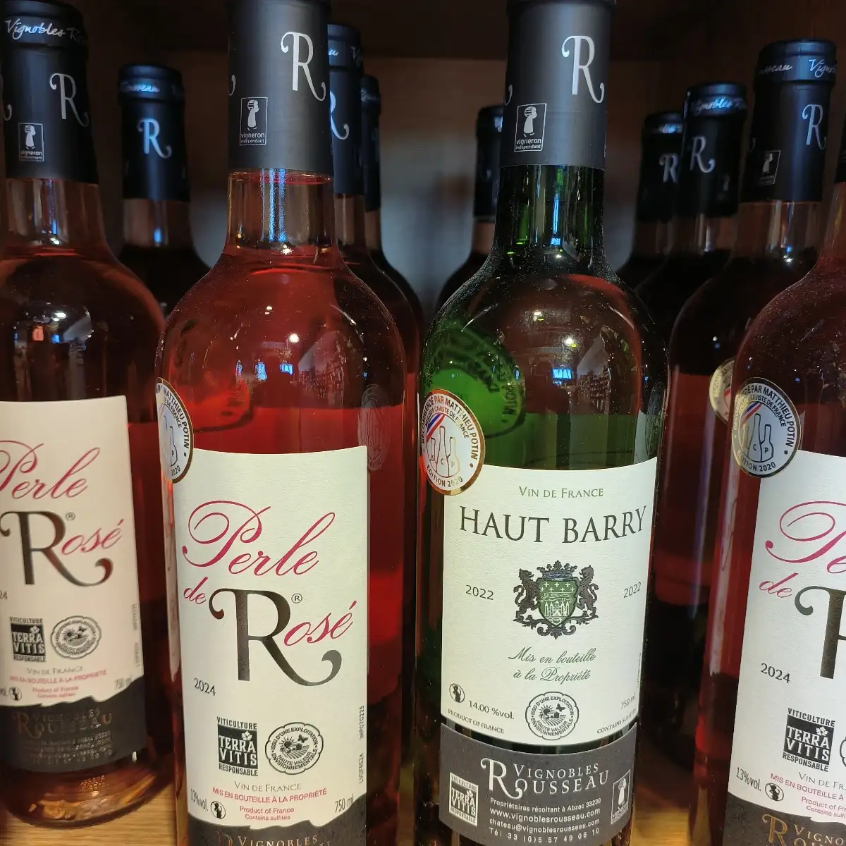 Vignobles Rousseau au choix