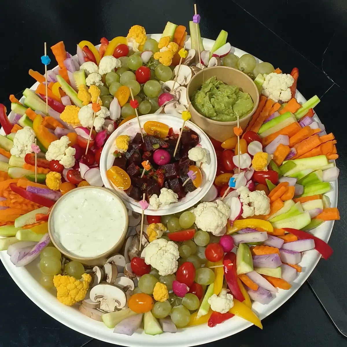 plateau apéro légumes/crudités 5 personnes