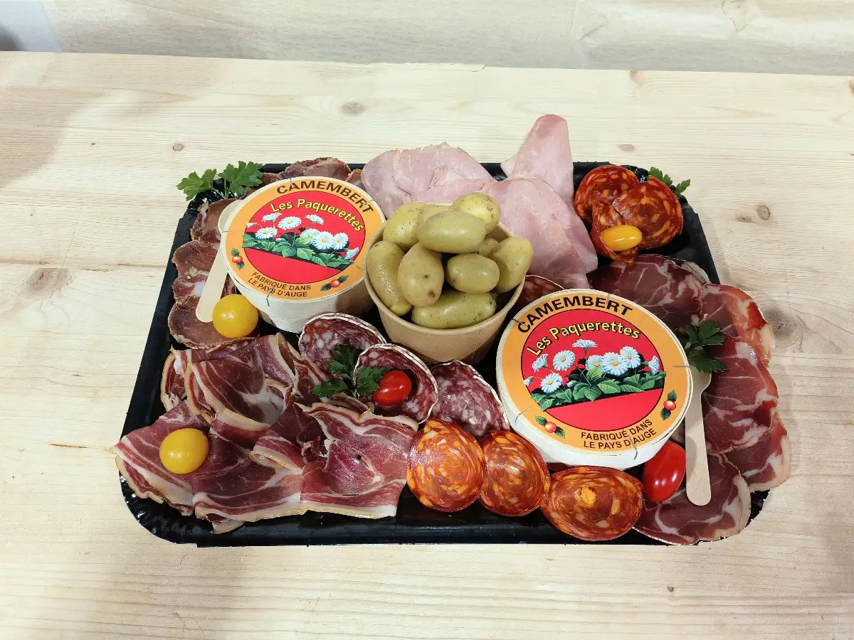 Plateau 2 camemberts pour 2 personnes