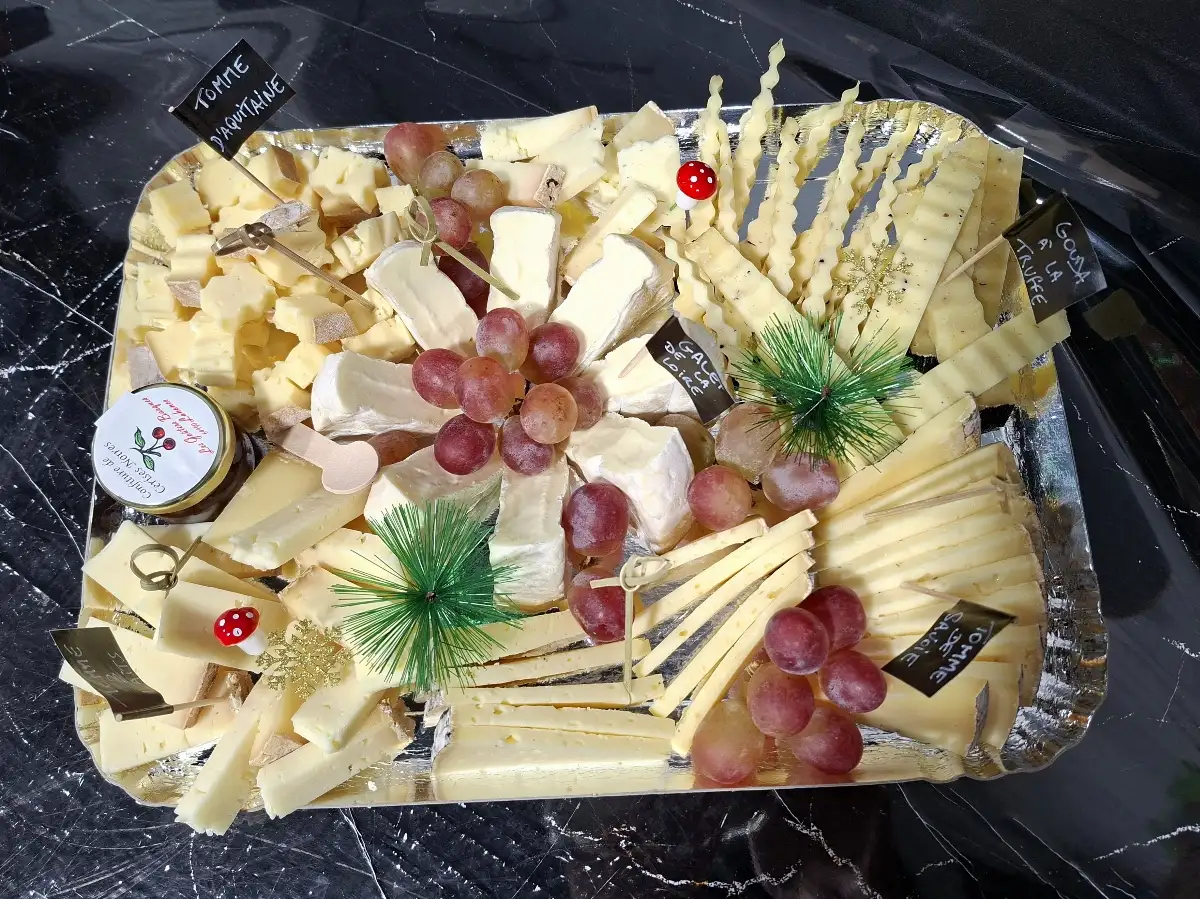 plateau apéro fromage 5 ou 10 ou 15 pers