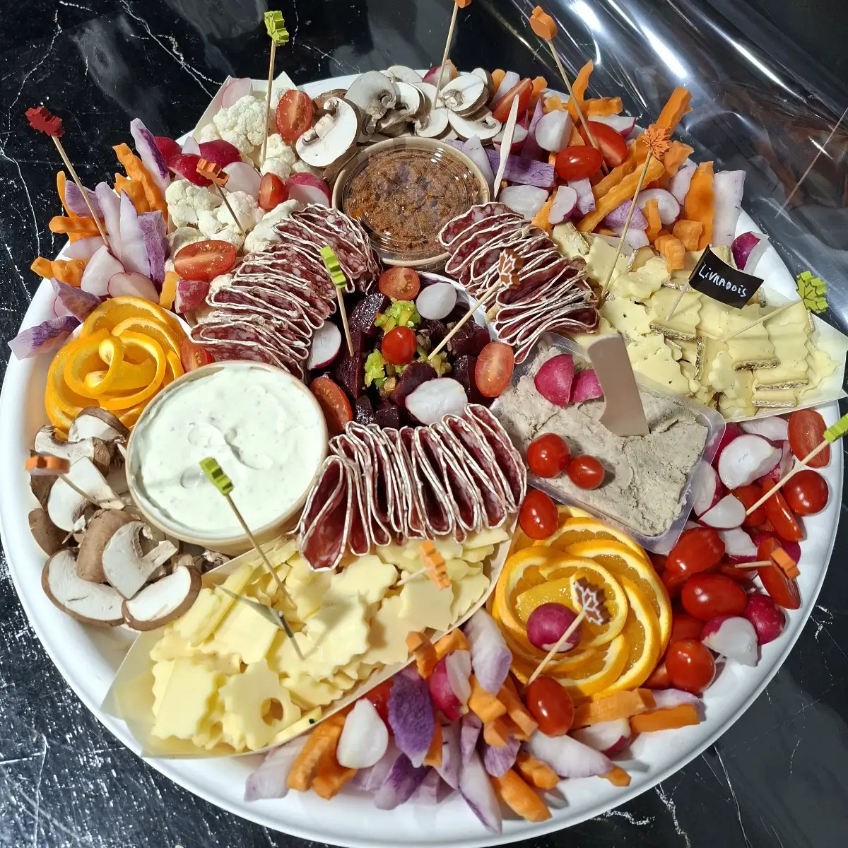 Plateau apéro mixte 5 pers