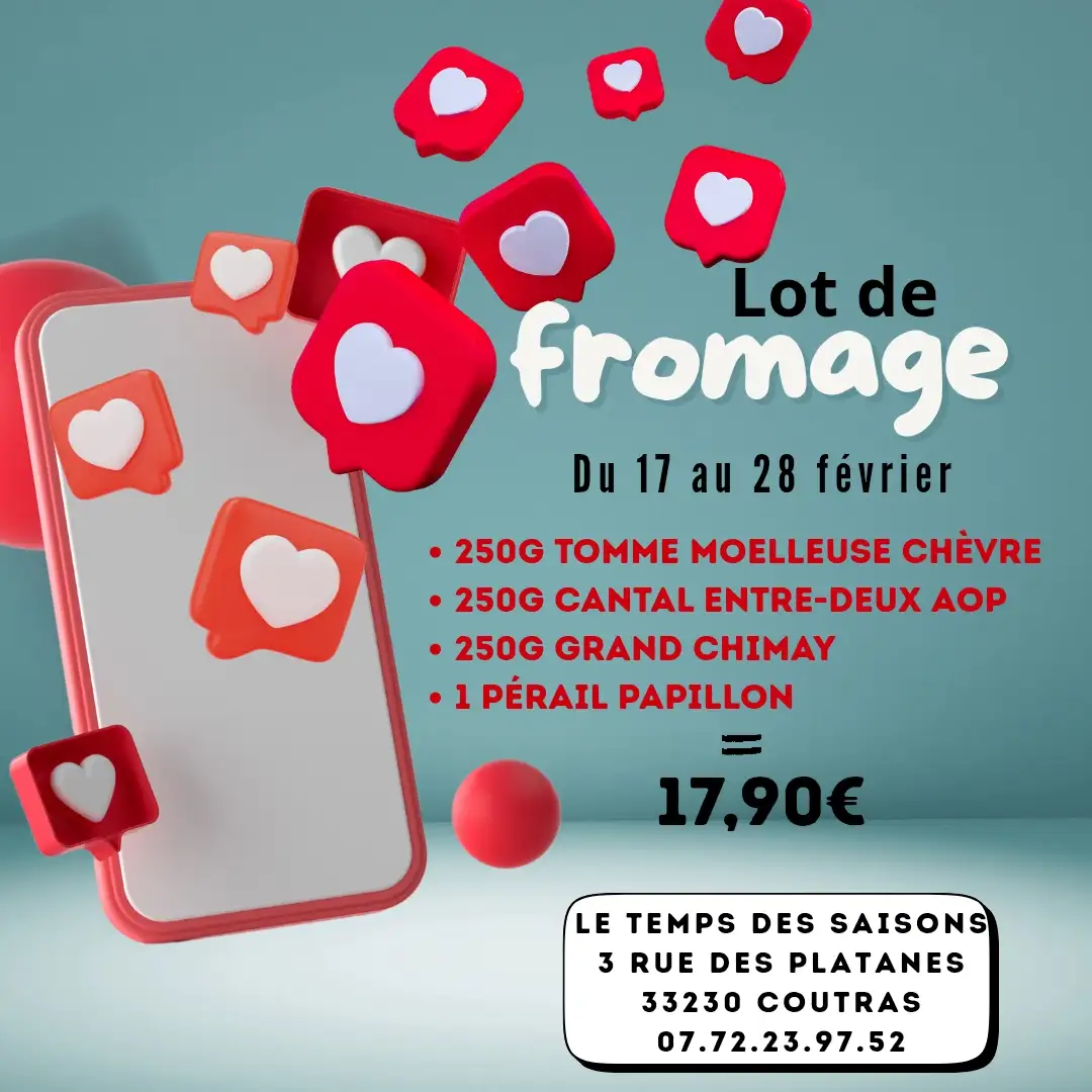 LOT de Fromage 17,90€