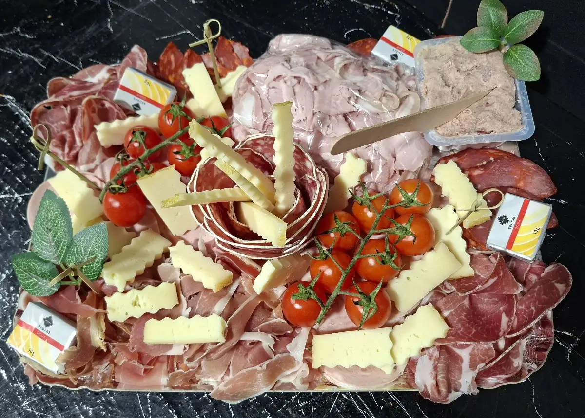 Plateau apéro charcuterie par personne