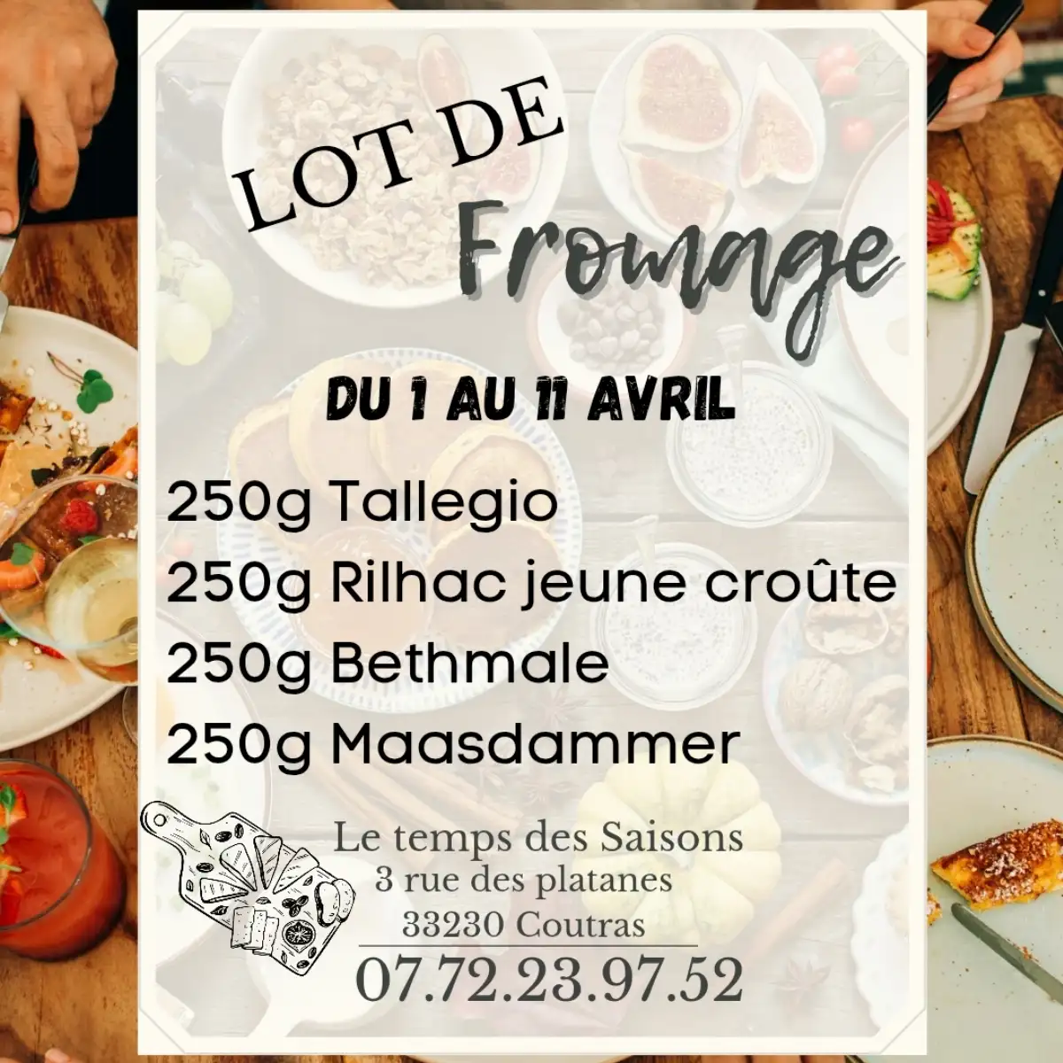 LOT de Fromage 17,90€