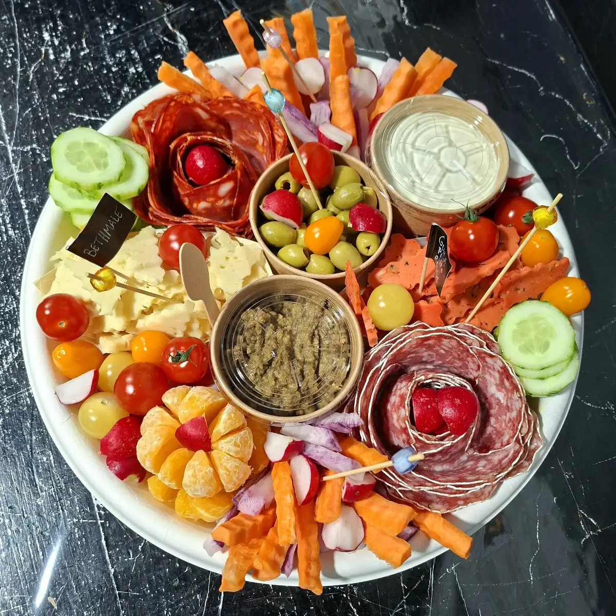 Plateau apéro mixte 5 pers