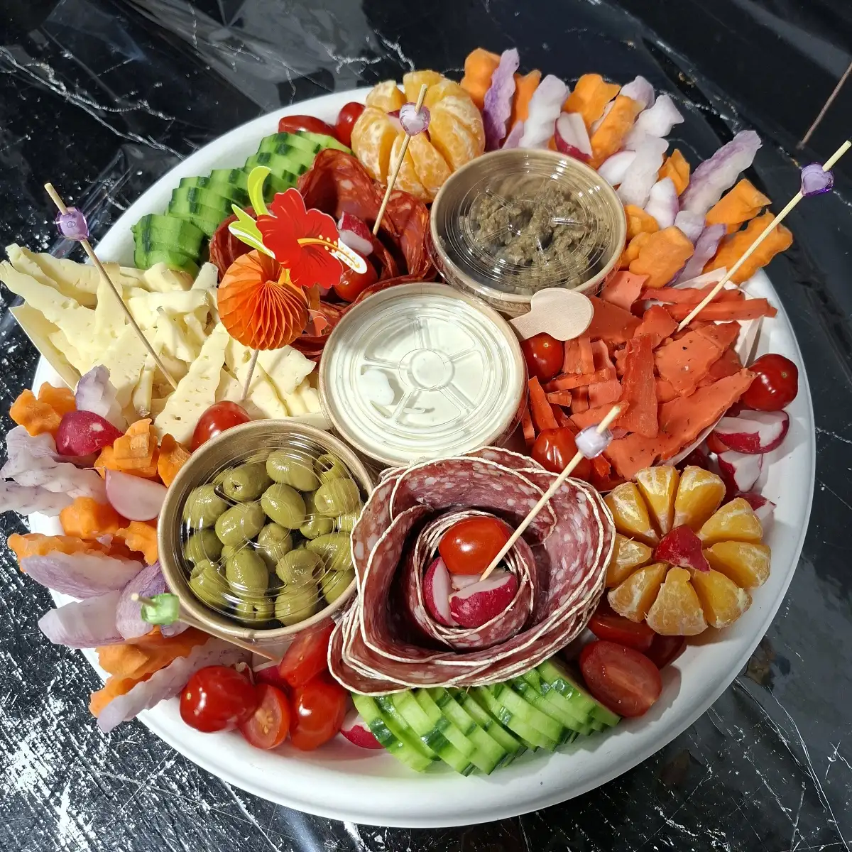 Plateau apéro mixte 5 pers