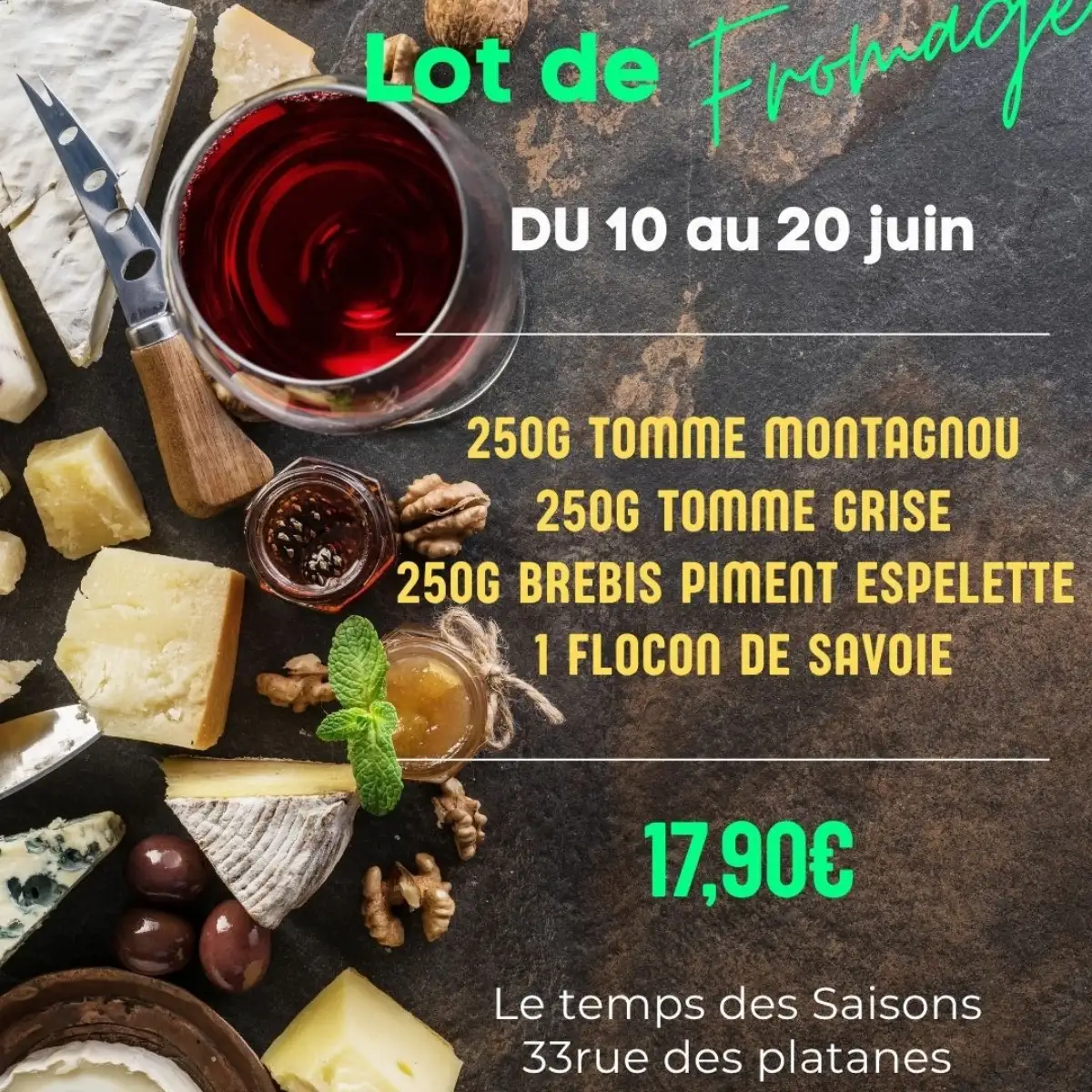 LOT de Fromage 17,90€