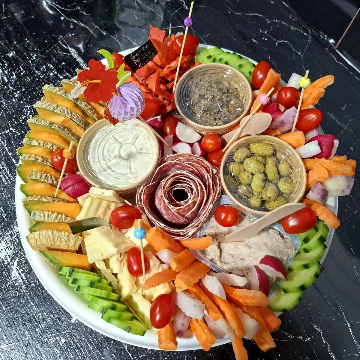 Plateau apéro mixte 5 pers