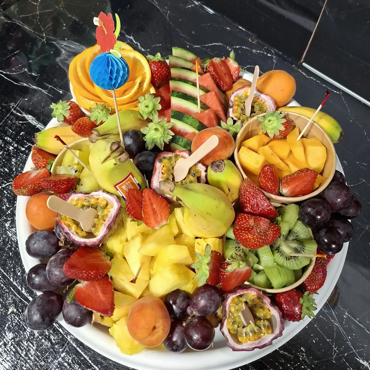 Plateau de fruits 5 personnes