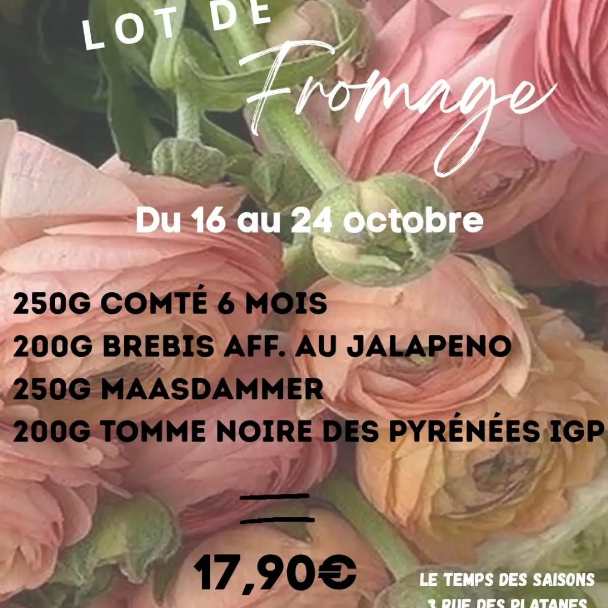 LOT de Fromage 17,90€